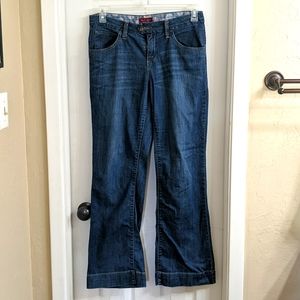 Levi's trouser cut jeans, size 8 medium